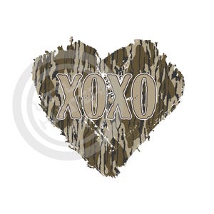 Camo XOXO png, jacht png, old school camouflage, kinderjacht png, digitaal, sublimatie, Valentijnsbundel, Valentijnsbundel png