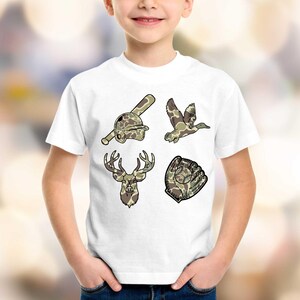 Old School Camo & Sports Graphics: Digital Designs for Sublimation (PNG Download) image 2