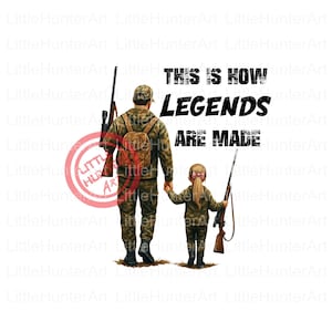So werden Legenden hergestellt png, Deer Hunter png, Jagd png, Deer Jagen png, Digital Download, Sublimation, DTF, DTG