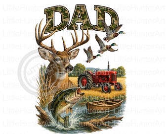 Camo DAD png, Old School Camo, Duck Hunter png,  Hunting png, Digital Download, Sublimation, DTF, DTG