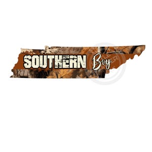 Southern Boy png, Tennessee png, Hunter png, Camo png, digitale download, sublimatie, DTF, DTG