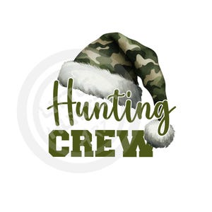 Équipage de chasse png, png joyeux Noël, png de chasse, camouflage old school, png de chasse pour enfants, numérique, sublimation, DTF, DTG