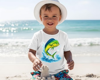 Mahi Mahi PNG: Deep Sea Fishing Graphic (Digital Download)