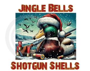 Shotgun shells and christmas bells