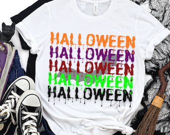 Spooky Halloween Woman's Shirt, Trendy  Fall Shirt, Halloween Party Shirt,  Spooky Season Shirt, Halloween 2024 Creep it Real Shirt