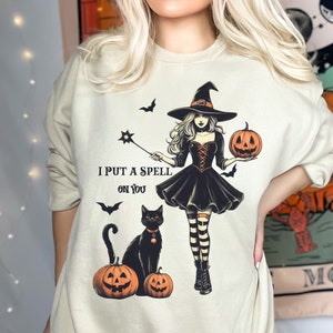Halloween Witch Sweatshirt, Halloween Witchy Sweatshirt,  Retro Halloweentown Sweatshirt, Fall Sweatshirt, Halloween Sweatshirt