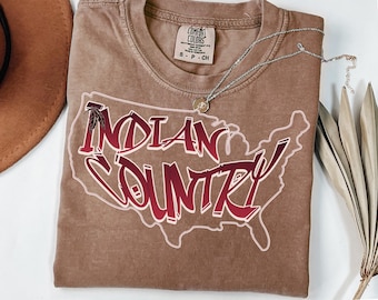 American  Native Cultural Pride Tee, Native Unisex Shirt, Western Native America  Shirt, Comfort Colors Indigenous Native Shirt
