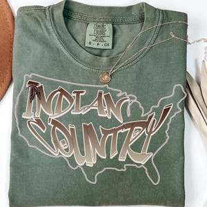Maglietta American Native Country Pride, Maglietta unisex Native, Maglietta Western Native America, Maglietta Comfort Colors Indigenous Native, Maglietta MMIW