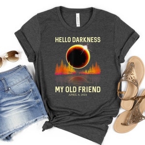 Total Solar Eclipse 2024 Shirt, April 8th 2024 Shirt, Eclipse Event 2024 Shirt, Celestial Shirt, Gift for Eclipse Lover  Express Delivery