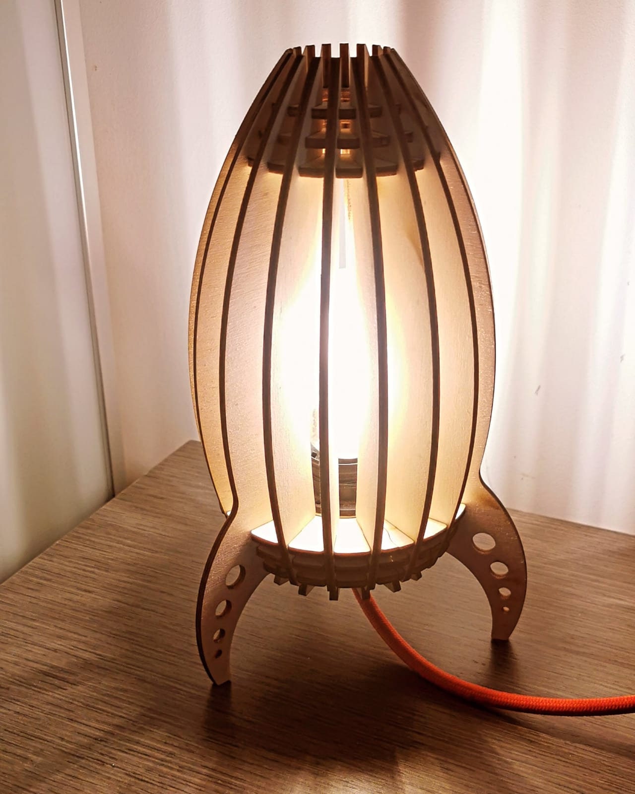 Space Rocket Lamp Etsy UK