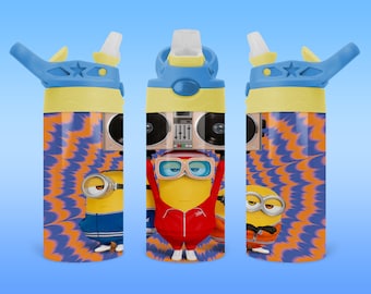 Minions PNG 12oz SippyCup PNG Design