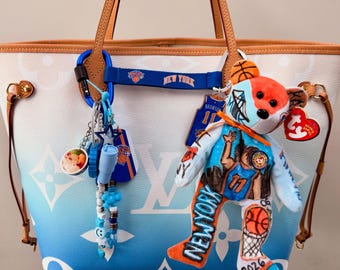 Custom Sports Team Beanie Baby Bear