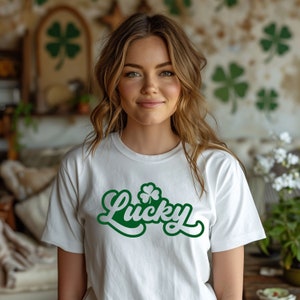 Lucky Clover T-Shirt, Party Shirt, St. Patrick's Day