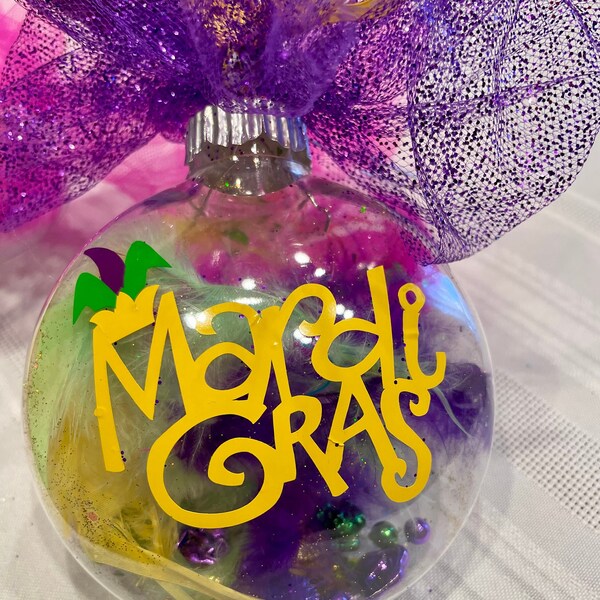 Mardi Gras Ornament