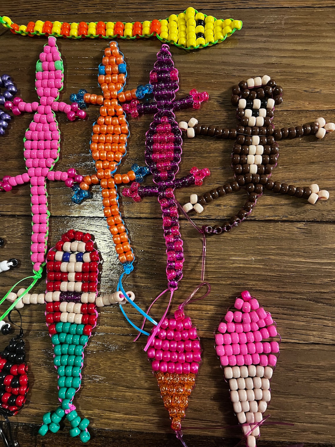 Boondoggle Beads Animals and Flowers Etsy