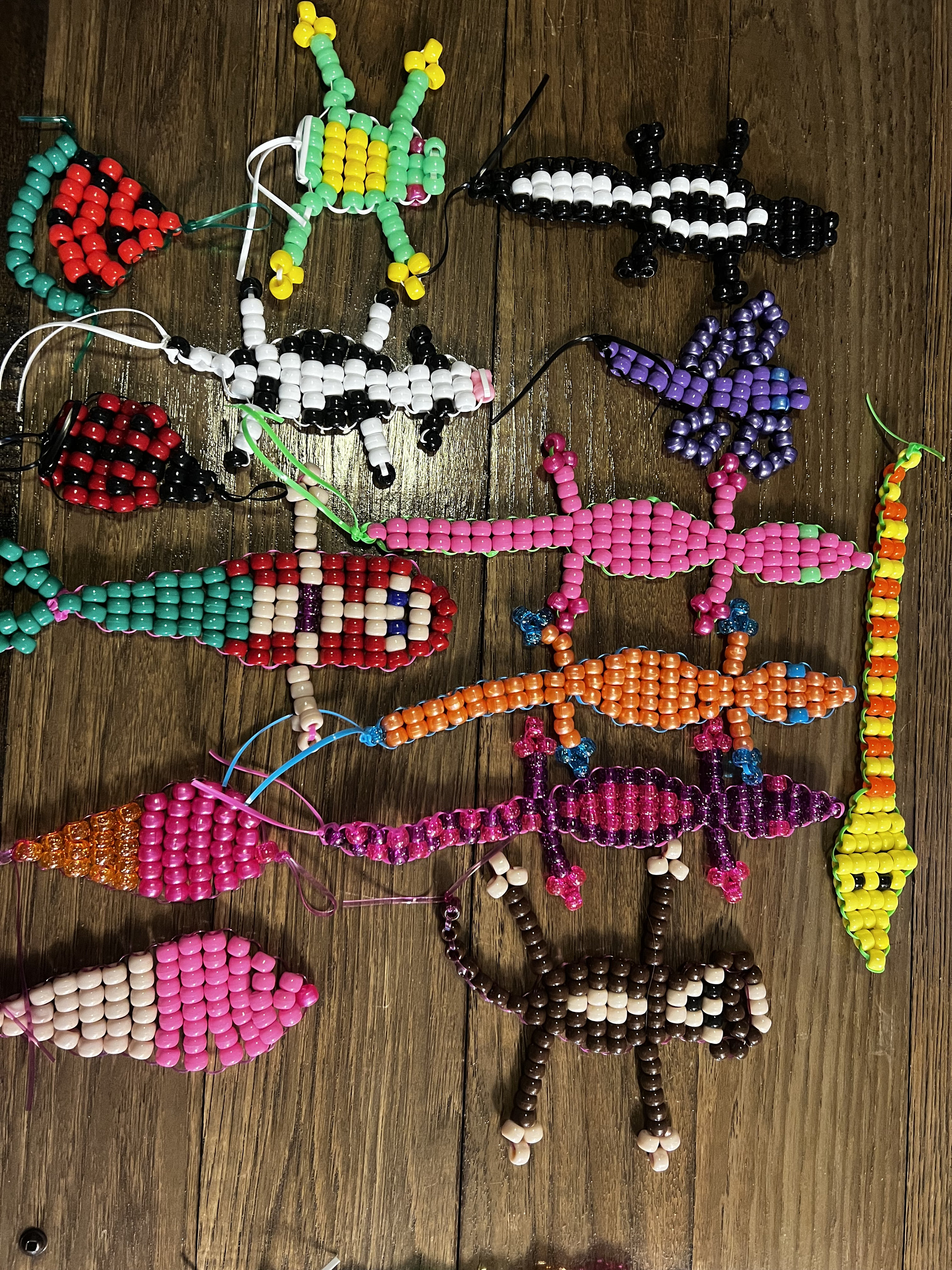 Boondoggle Beads Animals and Flowers Etsy