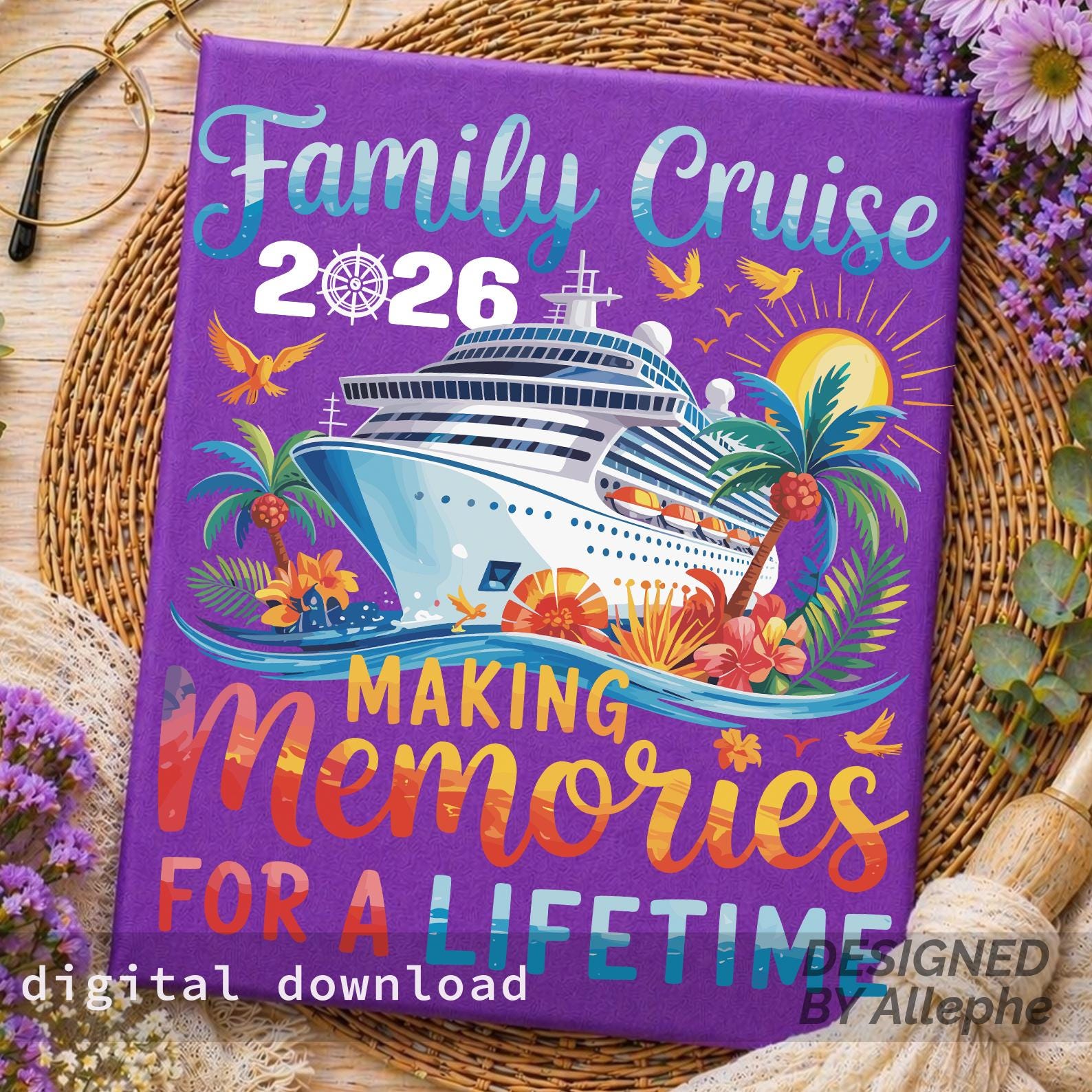 Cruise 2026 Family Trip PNG, Making Memories Together, Family Cruise ...