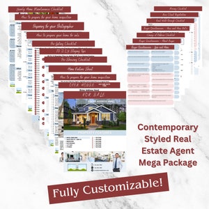 Real Estate Agent Mega Packet 19 Documents and 26 Pages image 1