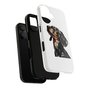 Dachshund Phone Case - Tough Cases for Dog Lovers, Cute Pet Gift, Animal Lover Accessory, Personalized Phone Cover