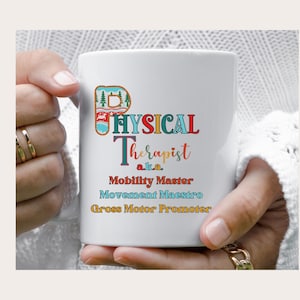 Funny Physical Therapist Ceramic Coffee Mug, Unique Appreciation Gift for Physical Therapist, Physical Therapy Tea Cup, Gift for Coworker