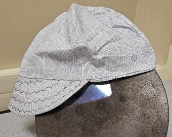 Welding Cap / Welders Cap / Welder Cap / Reversible / Biker Cap /  Cotton, Weld, Welding, made in USA, made in Texas, Welding Hats