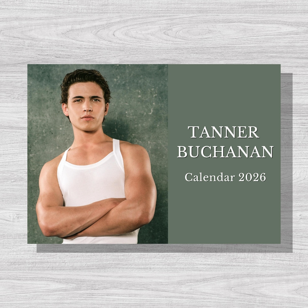 Tanner Buchanan 2026 Calendar Etsy Il Iqze 