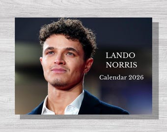 Lando Norris Kalender 2026