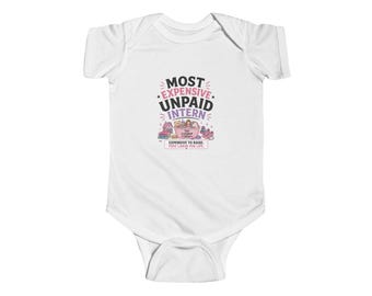 Kids Are Expensive Funny Infant Bodysuit | Funny Baby Onesie, Chore/Mom/Dad/Parent Humor