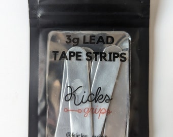 Pickleball/Tennis Lead Tape - 3g Self Adhesive