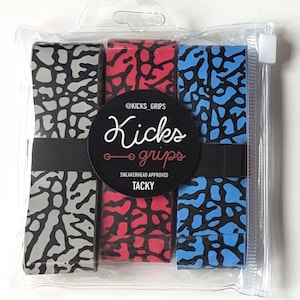 Tennis/Pickleball Overgrip Grip Tape - Court Classic Retro Elephant Print Sneaker Inspired