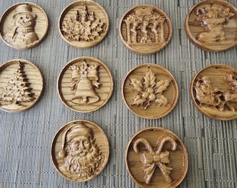 3D Christmas Ornaments