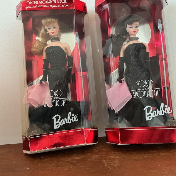 BARBIE  “Solo in the Spotlight 1960” Reproduction Special Edition  Hallmark  @1995 Mattel New (box worn, damaged)