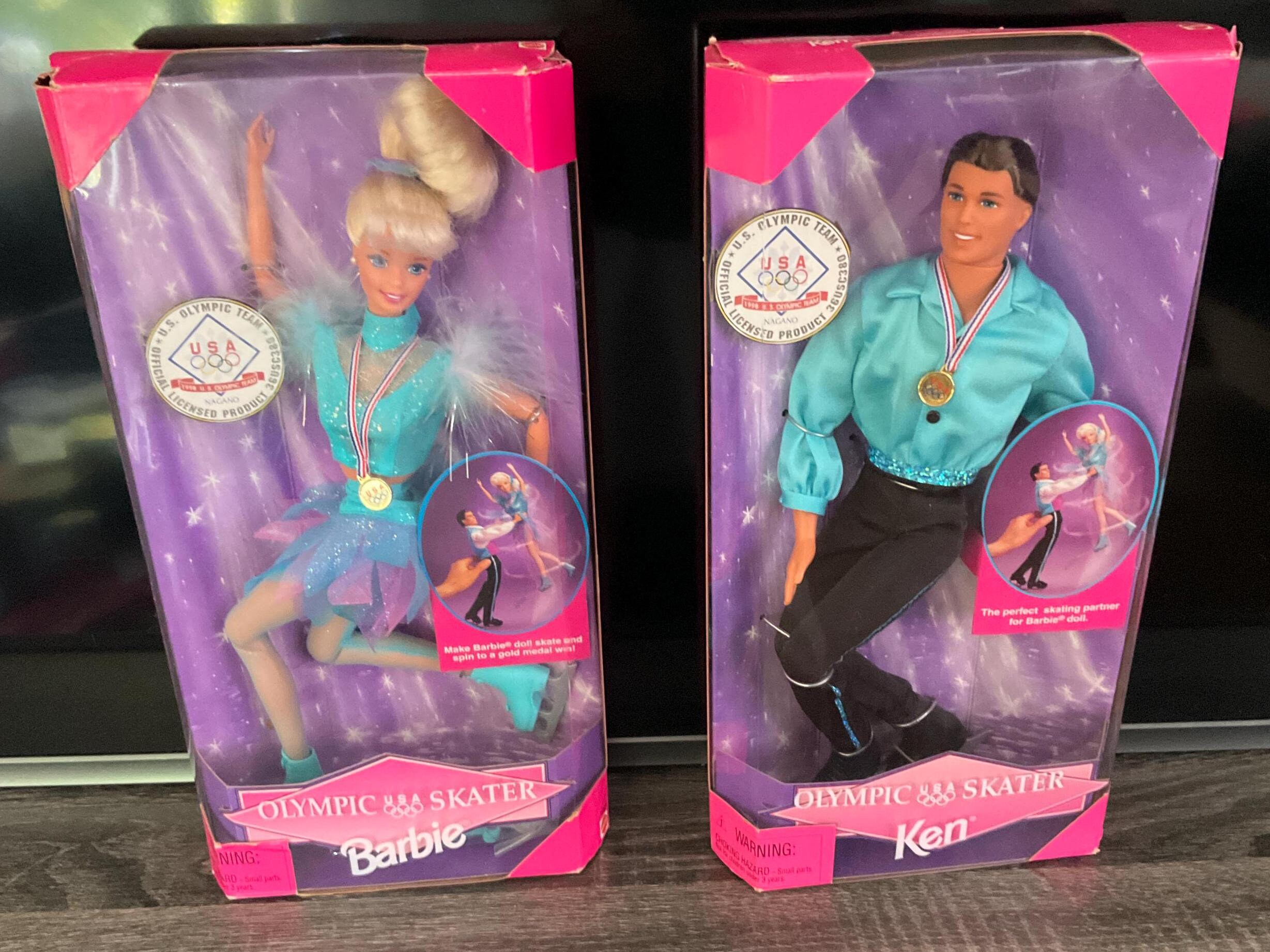 Barbie Movie Barbie Sui Pattini A Rotelle Roller Skating Ken Di