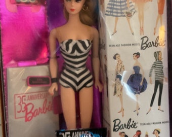 BARBIE "Original 1959" 35th Anniversary Reproduction 1993 NEW In Box