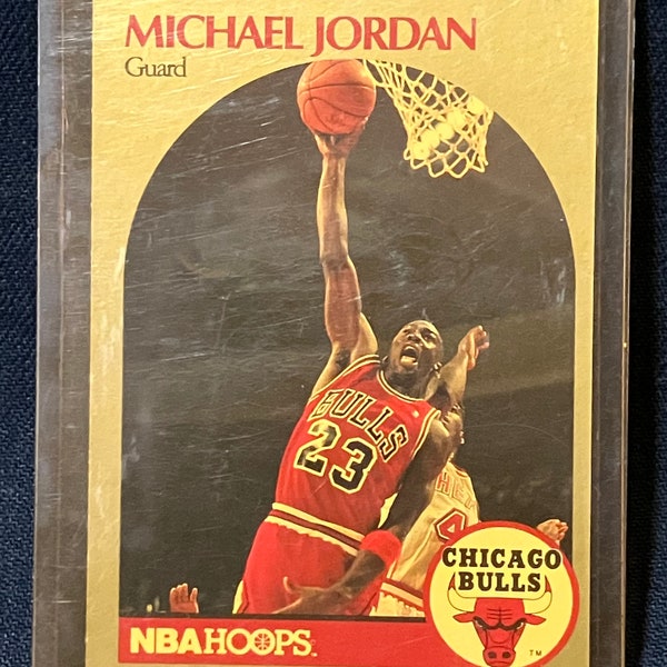 Carte de basket-ball Michael Jordan - OBJET DE COLLECTION