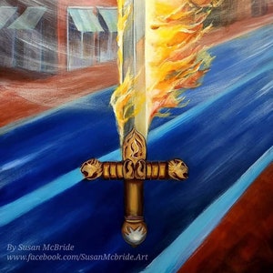 Flaming Sword