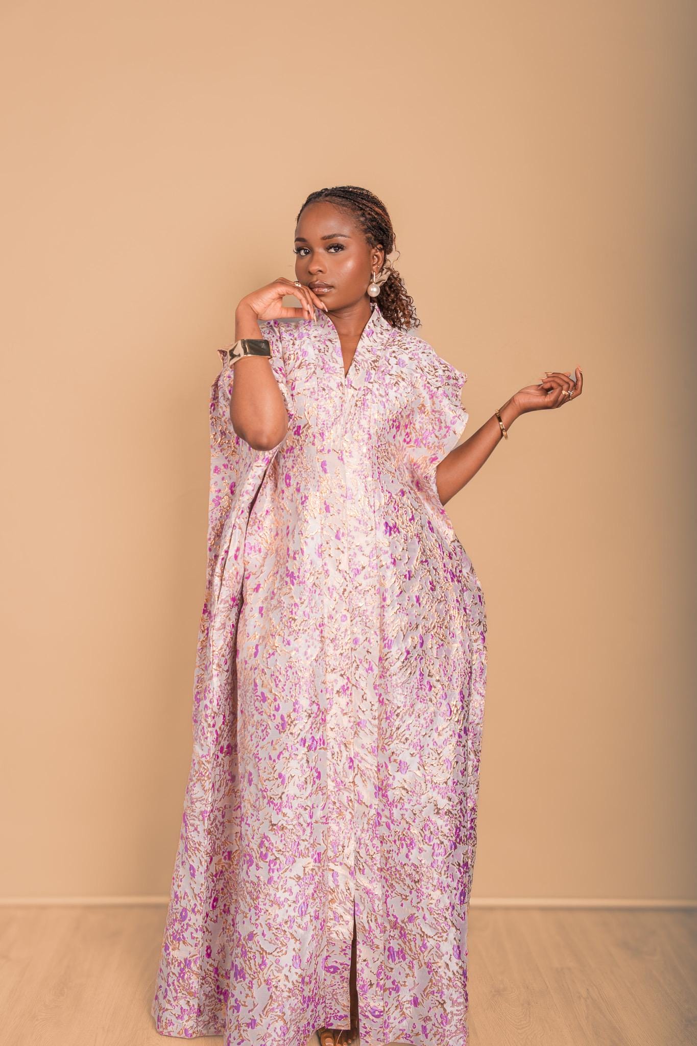 Gown Tissu Brocart Pour Caftan Tissu Brocart Pour Caftan Caftan