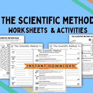 Scientific Method Guide Worksheets