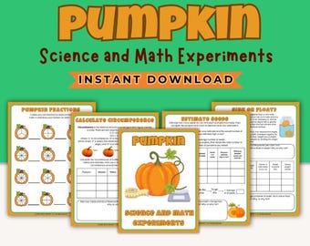 Pumpkin Science Activity | Fall STEM Decomposition Experiment ...