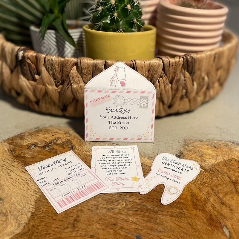 Tooth Fairy Envelope - Etsy