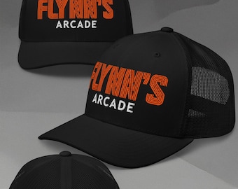Flynn’s Arcade Hat - Inspired by Tron Legacy | One Size Fits Most | Multiple Colors