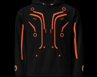 Unisex Enforcer Lightsuit Hoodie | All Colors | All Sizes | Clothing | Tron | Cosplay | Custom