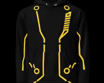 Unisex CLU Lightsuit Hoodie | All Sizes | Clothing | Tron | Cosplay | Custom