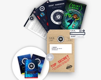Agent Asha: Mission Shark Bytes Ultimate Spy Coder Bundle - Coding Adventure for Kids
