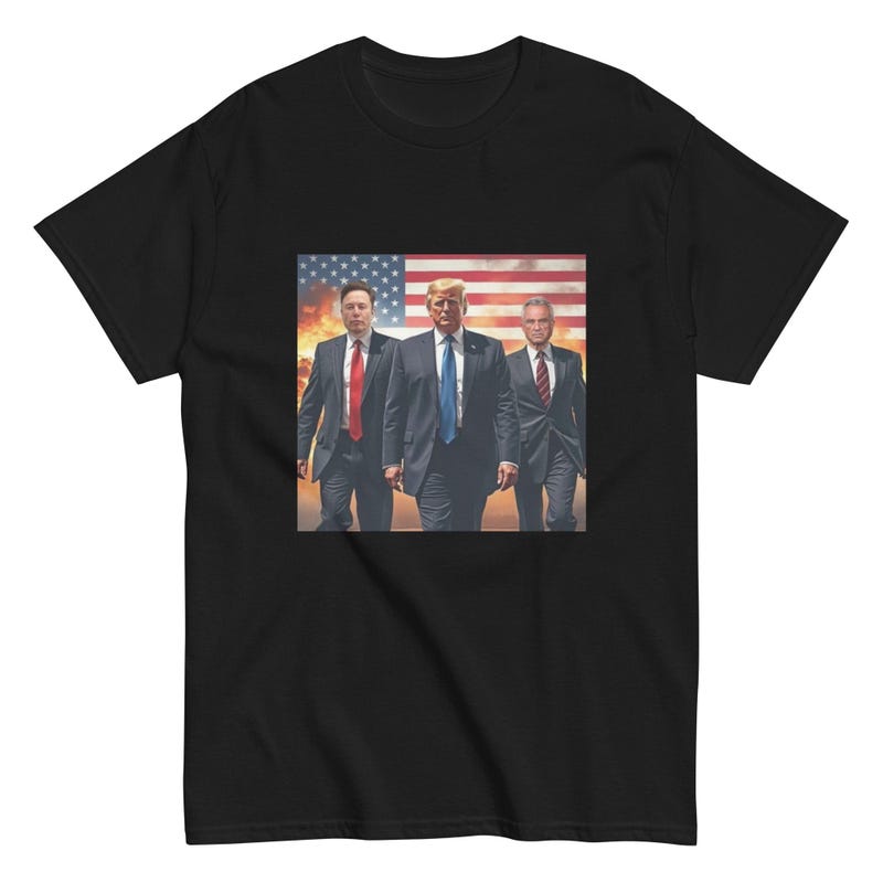 Trump Vance Elon Rfk Tshirt - Etsy
