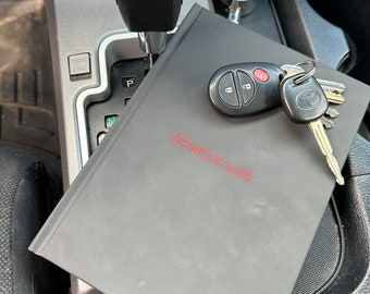 Vehicle Maintenance Log Book: A5 Automobile and mileage tracker