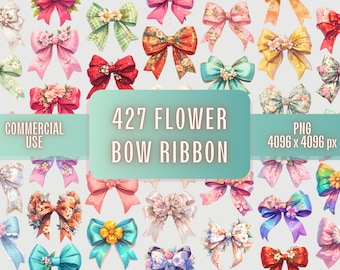 Lazos de flores de acuarela vintage: 427 imágenes PNG (uso comercial)