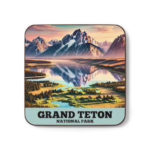 Personalized Grand Teton National Park Magnet: Wyoming Souvenir