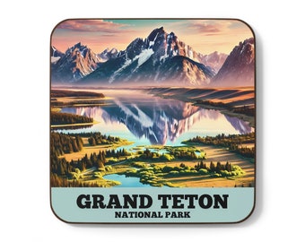 Personalized Grand Teton National Park Magnet: Wyoming Souvenir