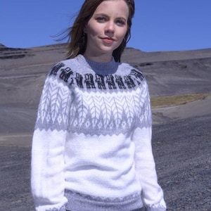 Alpaca sweater, Inca design sweater, handmade